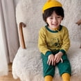 thumbnail image 3 of Ropa de casa para bebés, pijamas de algodón de manga larga para niños, traje de dibujos animados para primavera y otoño para niños pequeños, 3 of 6