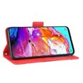 thumbnail image 5 of Case for Samsung Galaxy A70 Cover Adjustable Detachable Card Holder Magnetic closure Leather Wallet Case - Red, 5 of 5