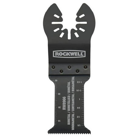 UPC: 0845534015607 | Rockwell Sonicrafter 1-3/16  EXTENDED LIFE Bimetal Wood and Nail End Cut Blade