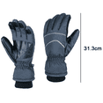 thumbnail image 2 of Ski Gloves, Waterproof Winter Cold Weather Snowboard Snow Gloves, 2 of 5