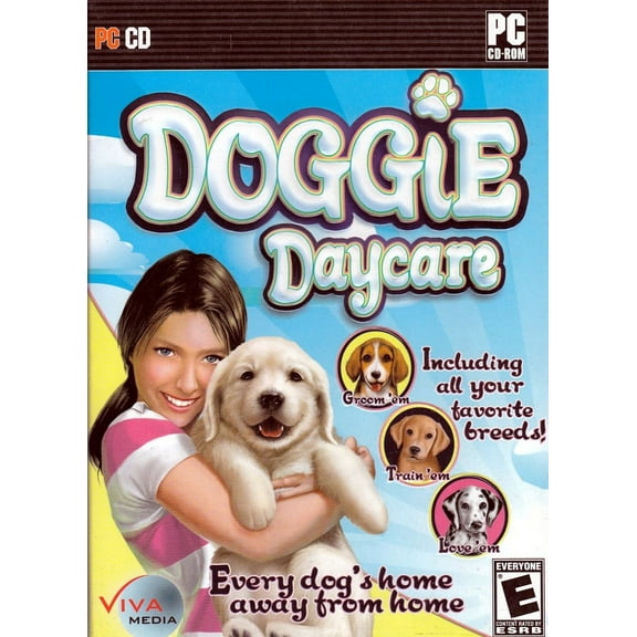 DOGGIE DAYCARE PC Game - Create Your Own Dog Daycare Center - Play with Dalmatians, Retrievers, Beagles, Labradors More