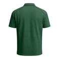 thumbnail image 6 of Mens Short Sleeve Polo Shirts Dry Fit Lightweight Collared Shirt Summer V Neck Athletic Button Polo Shirts with Pocket, XL, 6 of 6