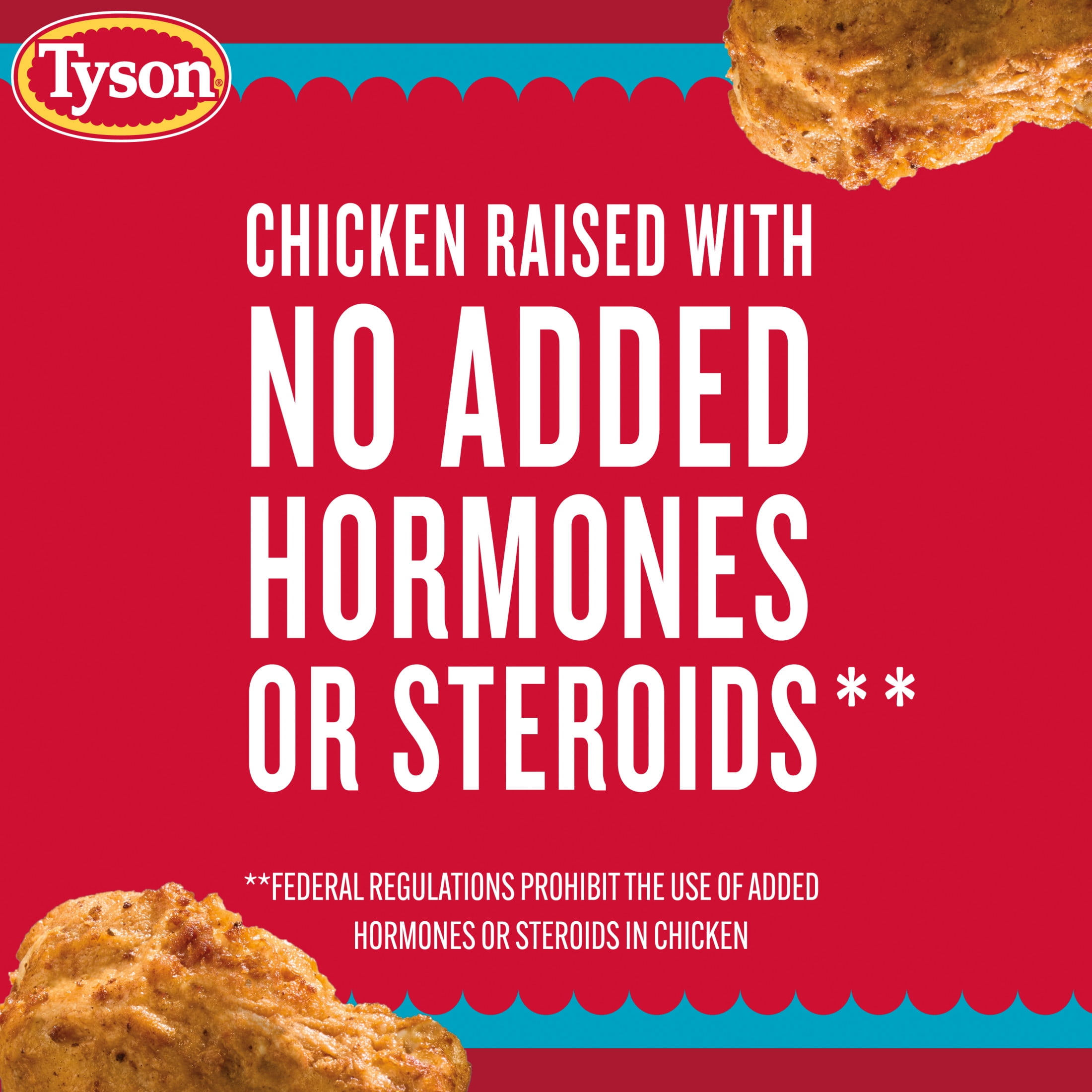 Tyson Rotisserie Seasoned Crispy Wings, 20 oz (Frozen, Fully Cooked)
