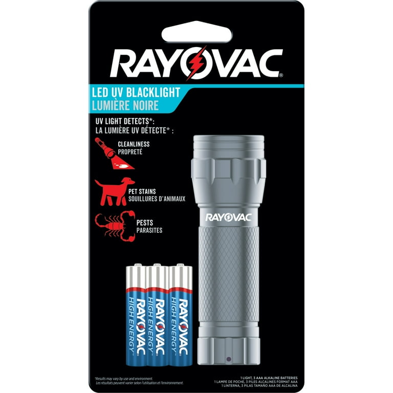 rayovac black light flashlight Rayovac LED UV Flashlight