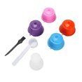 thumbnail image 1 of Refillable Coffee Pod, Dishwasher Safe 4PCS Reusable Coffee Capsule PP with Tamper for Coffee Machines, 1 of 7