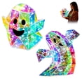 thumbnail image 4 of Halloween Decorations Prismatic Iridescent Spooky Ghost LED Ghost Light for Living Room, Garden, Kitchen Decor, 4 of 9