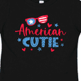 thumbnail image 4 of Inktastic 4th of July American Cutie Red and Blue Stars and Hearts Boys or Girls Toddler T-Shirt, 4 of 5