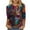 18-Multicolor, variant on Cavosen Carnival Day Three Quarter Sleeve Shirts for Women Holiday Mardi Gras Crewneck Shirts Mask Graphic Print Tops Festival Stylish Blouse Dressy Athletic T-Shirts Party Tuesday M
