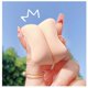 thumbnail image 4 of Powder Puff Soft Sponge Skin Friendly Prevents Snagging Face Makeup Puff for Salon Home Travel Round (Bagged), 4 of 5