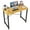 Oak, variant on edx 31 inch Computer Desk Modern Writing Desk, Industrial Office Desk, Office Table for Small Spaces,Sturdy Laptop Table for Home Office, White