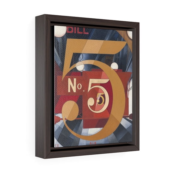 I Saw the Figure 5 in Gold (1928) by Charles Demuth