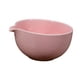 thumbnail image 2 of Cuenco de cerámica para matcha, accesorio para la ceremonia del té, 560 ml, pico vertedor. Rosa, 2 of 9