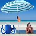 thumbnail image 2 of LCXmlly Crochet de Parasol Stable Portable Résistant à l'Usure Polyvalent Gain de Place Multicolore Quatre Pieds Crochet de Parasol de Plage Extérieur, 2 of 8