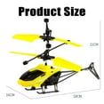 thumbnail image 5 of Mini Rc Helicopter Remote Control Electric Micro Infrared Sensor Aircraft Rc Drone (Yellow), 5 of 5
