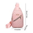 thumbnail image 3 of Birdeem Sac à Bandoulière pour Hommes et Femmes, Sac à Dos Croisé pour Voyage, Sac de Jour d'Extérieur avec Courroie Ajustable pour la Randonnée, Sac de Poitrine Décontracté avec Multiples Poches, 3 of 7
