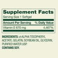 thumbnail image 4 of Spring Valley Extra Strength Vitamin E Supplement D-Alpha Softgels for Heart Health, 670 mg (1,000 IU), 60 Count, 4 of 12