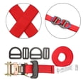 thumbnail image 1 of Ratchet Attache Sangle Large Poignée Durable Polyester Sangle de Cargaison Robuste pour Air Conditionné Installation de l'Unité Extérieure Meubles de Bagage 500cm, 1 of 10