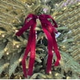 thumbnail image 4 of Velvet Christmas Tree Bows – Red Bows with Twist Ties for Wreath, Garland, Tree, Gift Wrapping & Holiday Crafts – 12 Pack, 4 of 4