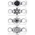 thumbnail image 3 of 4 Pieces Vintage Sweater Shawl Clips Retro Cardigan Collar Clips Dress Shirt Brooch Clips, 3 of 4