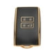 thumbnail image 1 of Funda de Llave de Coche de Silicona TPU Azul con Borde Dorado Único para VW Golf 4 5 6 MK4 MK5 MK6 Polo GTI-2 Botones Control Remoto, 1 of 6