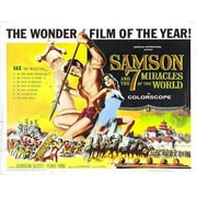 Samson and the 7 Miracles of the World POSTER (22x28) (1962) (Half Sheet Style B)