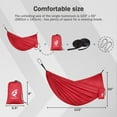 thumbnail image 3 of QUANFENG QF Tree Hammock, Red, 3 of 7