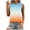 Womens Clothing Orange, variant on Womens Tank Tops Eyelet Loose Casual Summer Tops Crew Neck Basic Sleeveless Shirts Trendy 2026 Ombre Tie Dye Shirts
