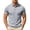 Gray, variant on Polos Shirts Men Short Sleeve Lapel Button Print T Shirt Casual Business Fashion Summer Golf Tees Loose Fit (XL, Beige)