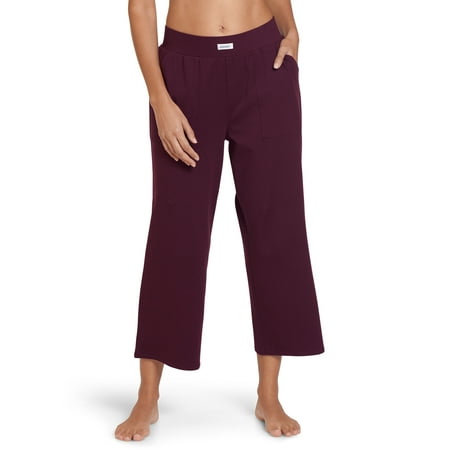 

Jockey Essentials Women s Cotton Stretch Cropped Sleep Pants Sizes S-3X