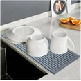 thumbnail image 3 of Dish Drying Mat Silicone Heat Resistant Washable 20x15, 3 of 7