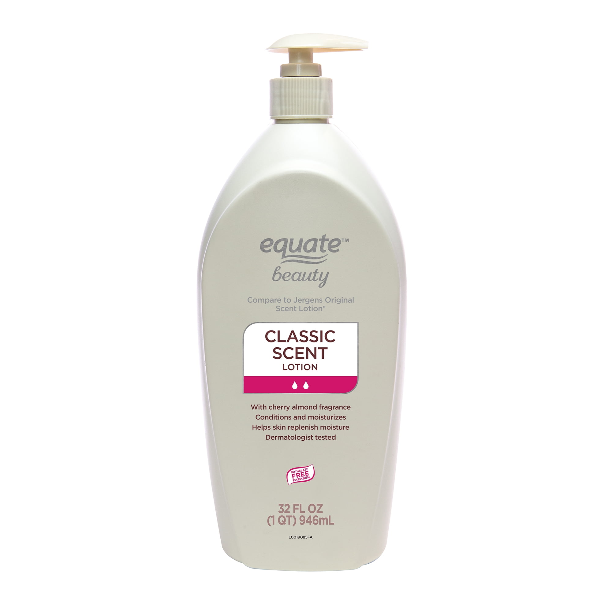 Equate Beauty Dry Skin Lotion, Classic Scent, 32 fl oz