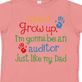 thumbnail image 4 of Inktastic Future Auditor Like My Dad Boys or Girls Toddler T-Shirt, 4 of 5