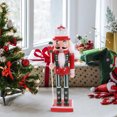 thumbnail image 3 of Miangastore Christmas Desktop Nutcracker Figure Nutcracker Figurine Xmas Nutcracker Statue, 3 of 9