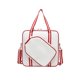 thumbnail image 5 of Bolso de bola de pepinillo, bolso de mano para raqueta de Pickleball, bolso de hombro, bolso de transporte, bolso cruzado, bolso ligero para raqueta rojo, 5 of 8
