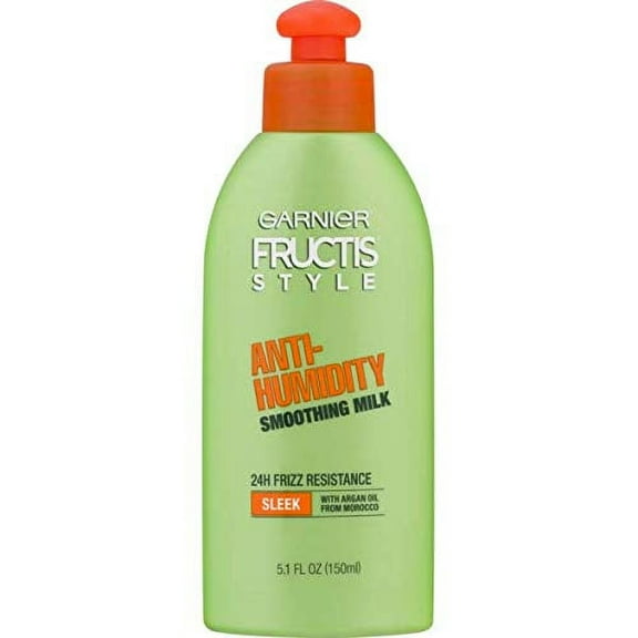 Garnier Fructis Sleek & Shine Antihumidity Smooth Milk 5.1 Oz. Packaging May Vary