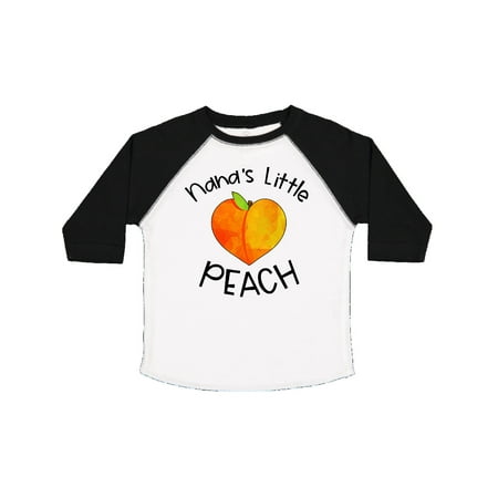 

Inktastic Nana s Little Peach Cute Peach Heart Gift Toddler Boy or Toddler Girl T-Shirt