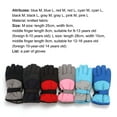 thumbnail image 7 of TELOLY Kids Winter Gloves - Snow & Ski Waterproof Youth Gloves for Boys & Girls - Insulated for Cold Weather Outdoor Play, Skiing & Snowboarding, 7 of 7