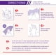 thumbnail image 5 of Mascarilla de manos, guantes hidratantes, paquete de 5 unidades, color morado, 5 of 6