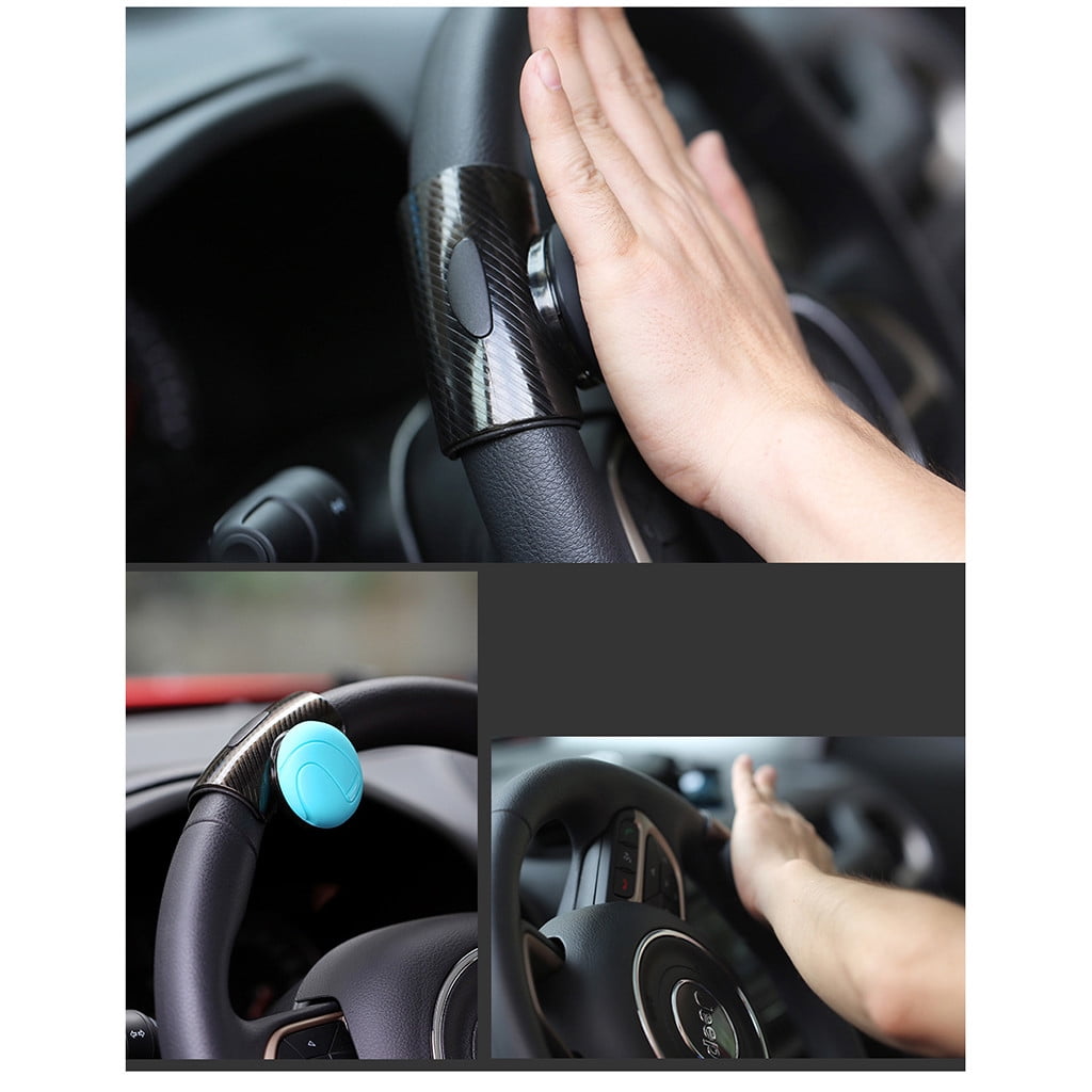 Auto Car 360° Steering Wheel Booster Knob Ball Styling Control Handle Spinner