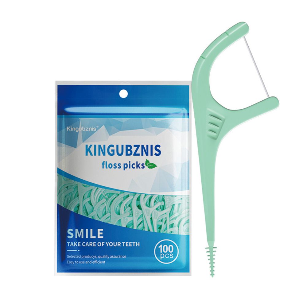 Environmental Friendly Smooth Tooth Gap Toothbrush Dental Floss Gum