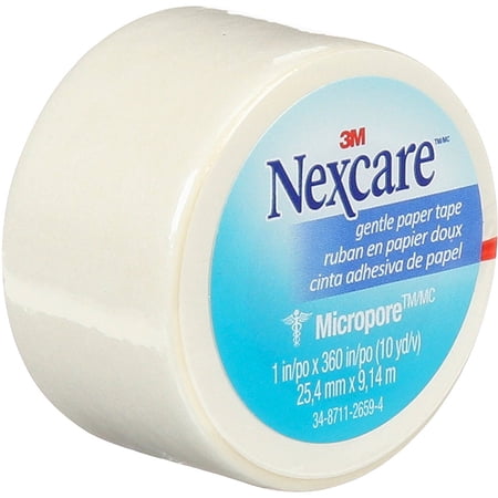 Nexcare Micropore Gentle Paper Tape 1 Inch X 10 Yards 1 ea