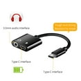 thumbnail image 4 of USB C to 3.5mm Headphone and Charger Adapter,2 in 1 USB C to Aux Audio Jack with PD Fast Charging Dongle Cable Cord, 4 of 7