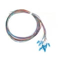 thumbnail image 1 of 12 Strand Fiber Optic Pigtail LC UPC Single Mode Low Insertion Loss 1.5m, Plug and Play, Strong Compatibility, Widely  in Optical Fiber LAN, Fiber Communication,  CATV, 1 of 7