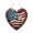 C, variant on USA Independence Day Acrylic Flag Hanging Ornament - 2D Patriotic Home Decor