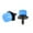 Blue, variant on Uxcell 1/4" Barb Irrigation Sprinklers Micro Emitter Dripper Watering System Plastic Red 20 Pcs