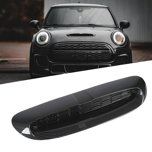 Hood Scoop Air Flow Intake Vent Cover Car Decorative Bonnet Air Intake Trim Replacement for S JCW F54 F55 F56 F57