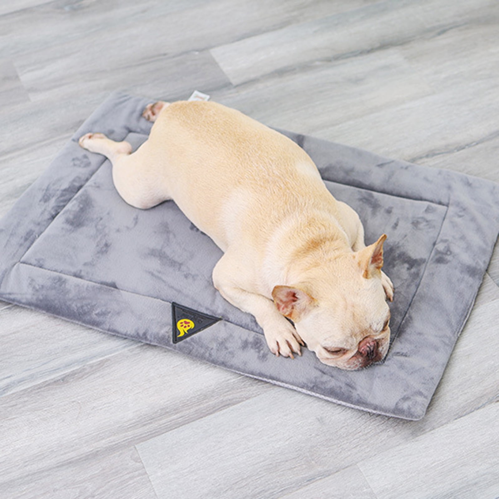 Square Long Plush Warm Dog Bed with Waterproof Film Mats Pet Kennel Warm Sleeping for Pet Washable Dogs Sofa Bed