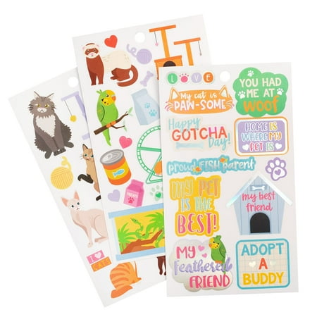 UPC: 0195158503418 | Best Pet Ever Stickers by Recollections™