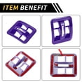 thumbnail image 6 of Unique Bargains 1 Pcs Dashboard Window Switch Button Cover Trim for Jeep Wrangler JK JLU & Unlimited 4 Door 11-17 Center Console Window Button Switch Trim ABS Purple, 6 of 6