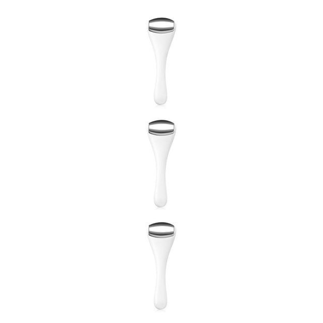 Jumpingount Crema para ojos Masajeador Lifting Línea fina Rodillo aplicador de rostro Blanco Type1 NO1